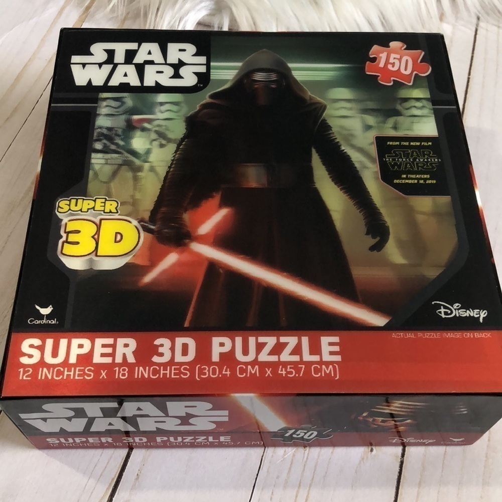 Star Wars Super 3D 150 piece puzzle. Sealed - Picture 4 of 4